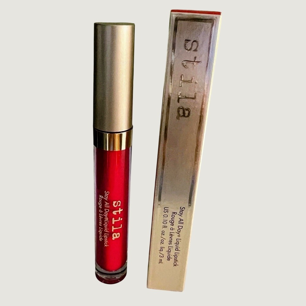Stila Stay All Day Liquid Lipstick in Beso ~ 0.10 fl oz ~ Full Size ~ NEW / NIB